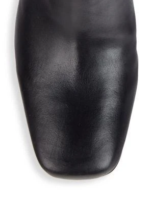 商品Sam Edelman|Chiara Leather Block Heel Booties,价格¥712,第5张图片详细描述