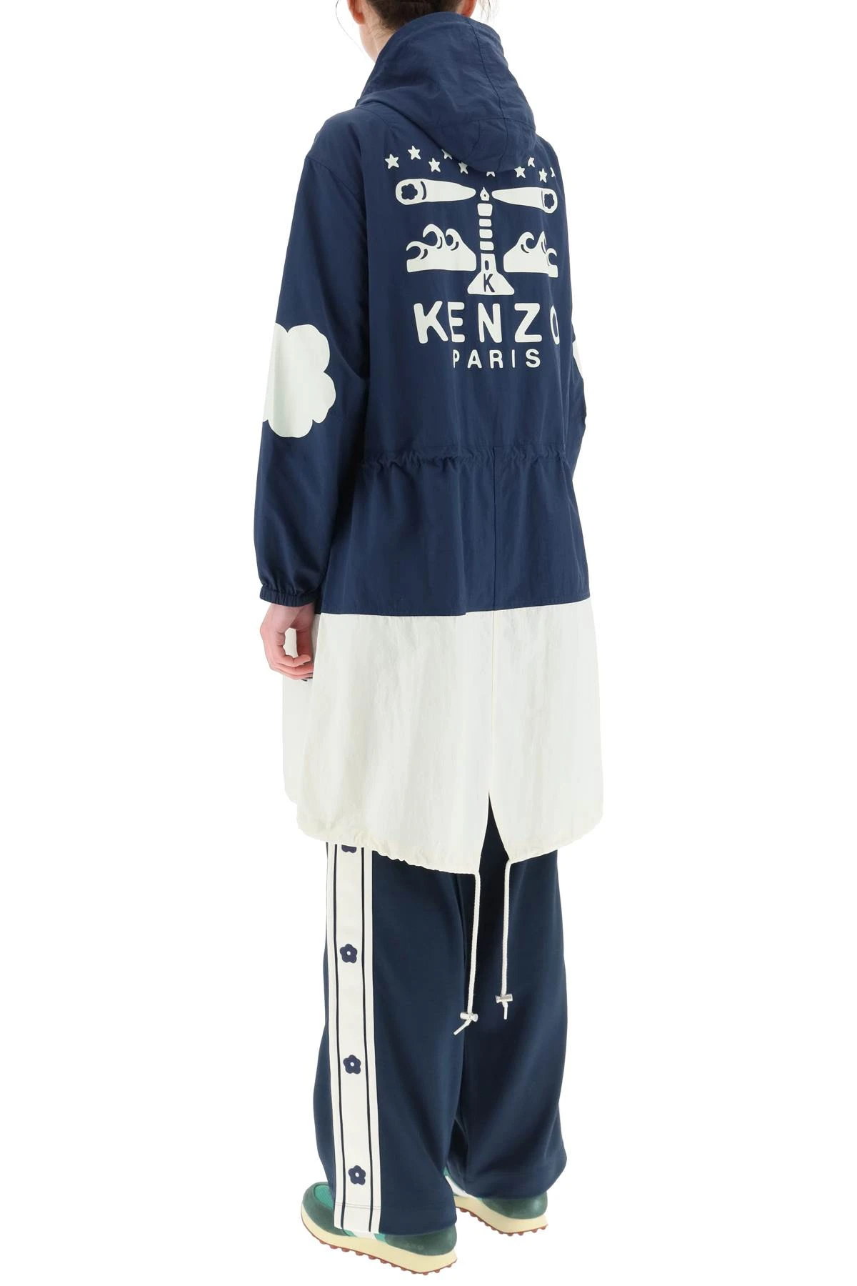 商品【商品预售7天】 Kenzo|Kenzo 女士大��衣 FD52BL1709NF77 花色,价格¥3184,第4张图片详细描述