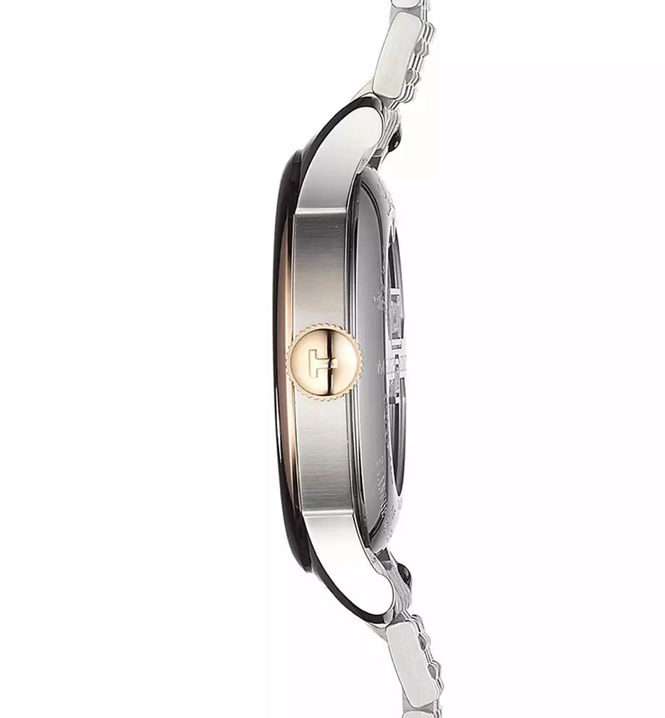 商品Tissot|Men's Swiss Automatic Le Locle Two-Tone Stainless Steel Bracelet Watch 39mm,价格¥5980,第3张图片详细描述