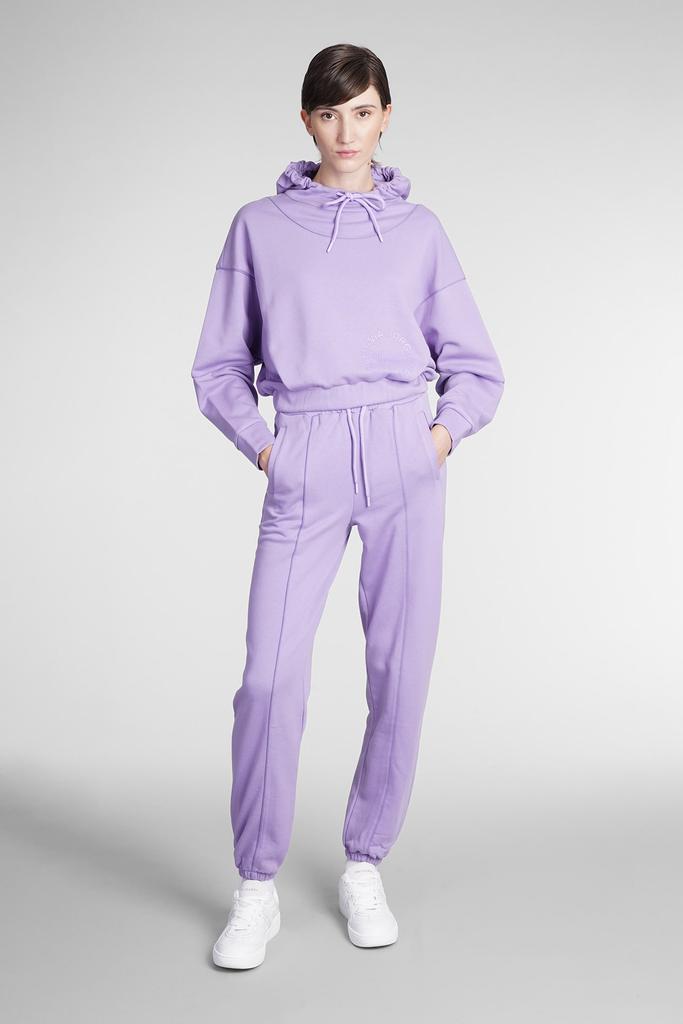 Emporio Armani Sweatshirt In Viola Cotton商品第2张图片规格展示