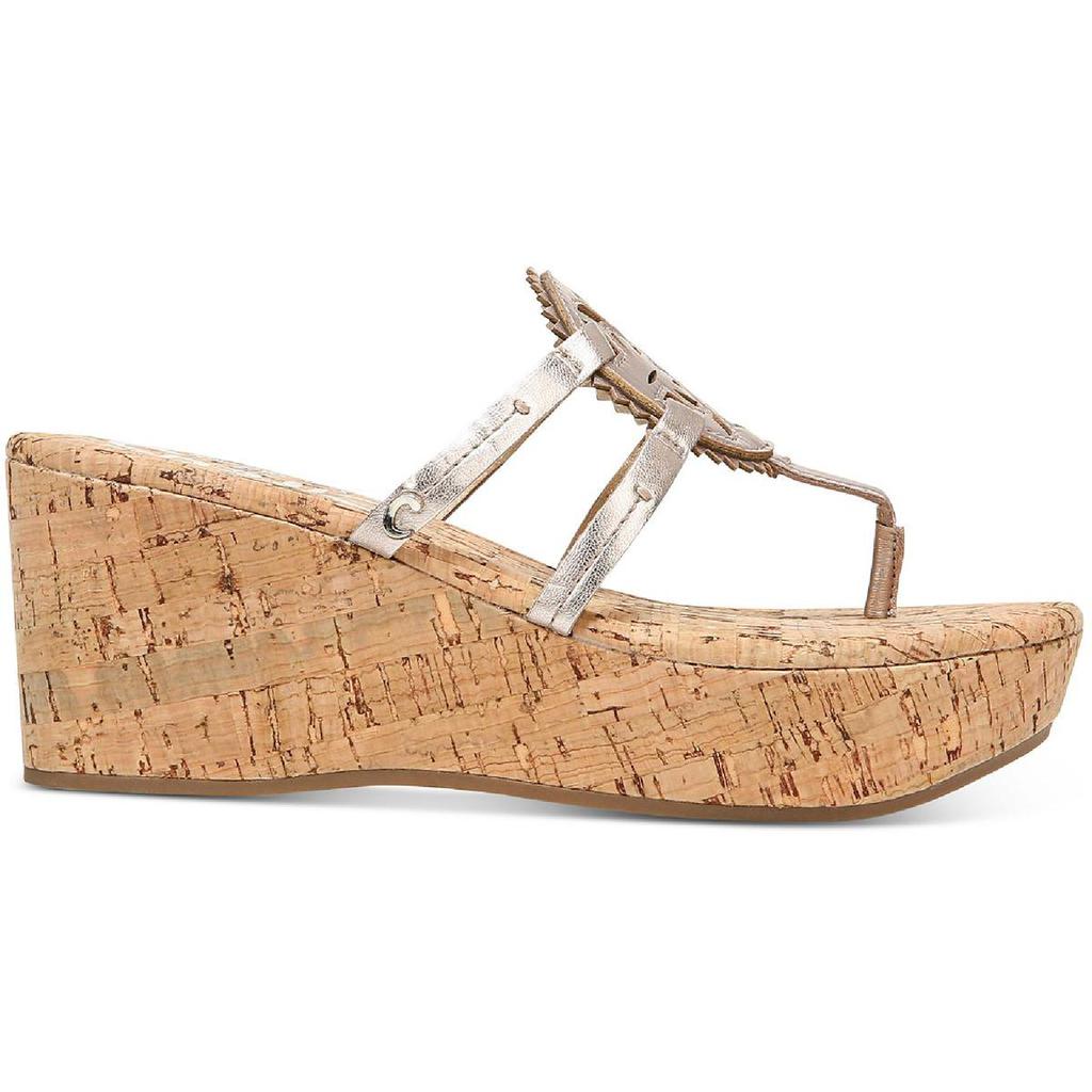 Circus by Sam Edelman Womens Rocky Lined Cork Slip On Wedge Sandals商品第6张图片规格展示