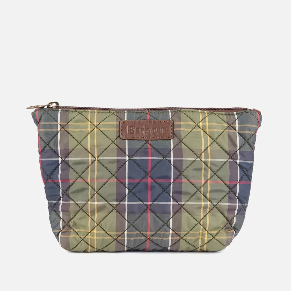 商品Barbour|Barbour Quilted Multicoloured Twill Wash Bag,价格¥191,第1张图片