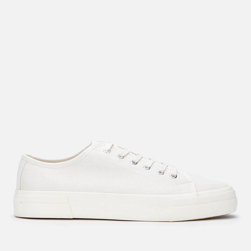 Vagabond Men's Teddie M Low Top Trainers - Cream White商品第1张图片规格展示