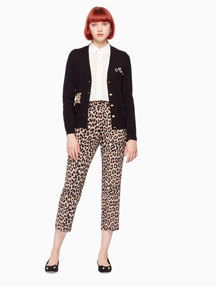 商品Kate Spade|leopard cardigan,价格¥1109,第5张图片详细描述