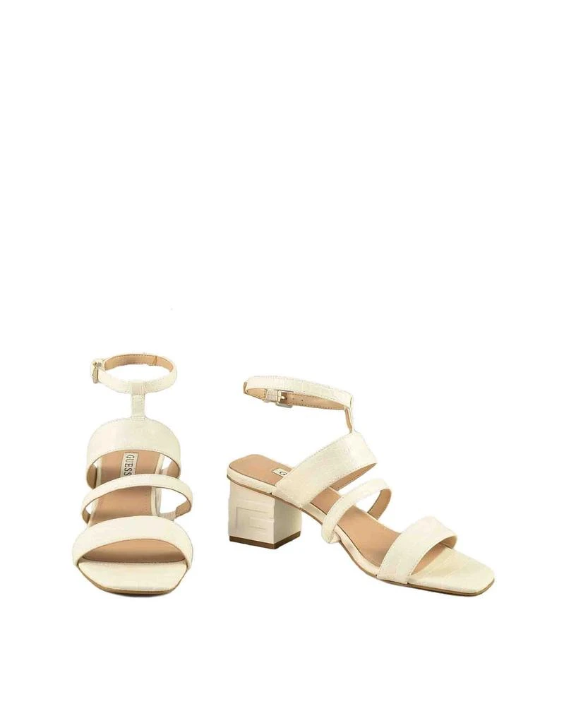 商品GUESS|Guess Womens Cream Sandals,价格¥1301,第2张图片详细描述