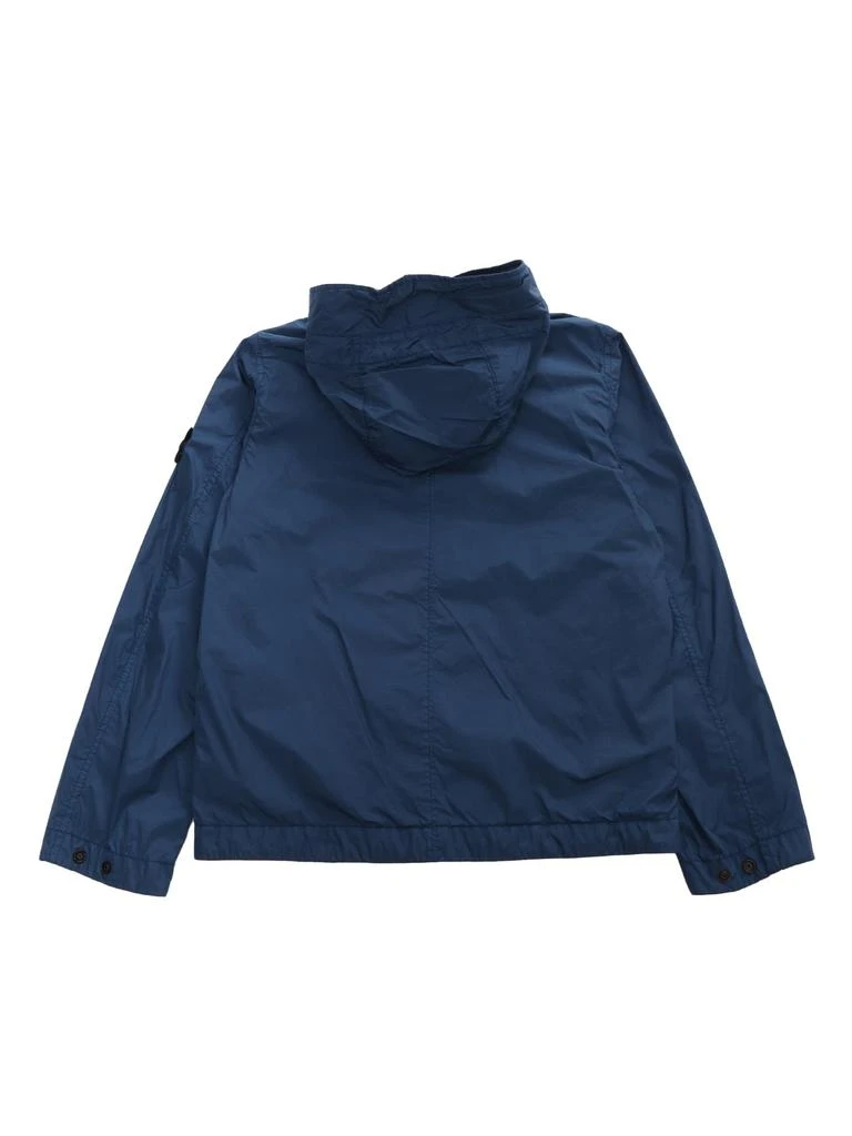商品Stone Island|Stone Island Junior Logo Windbreaker,价格¥1547,第2张图片详细描述