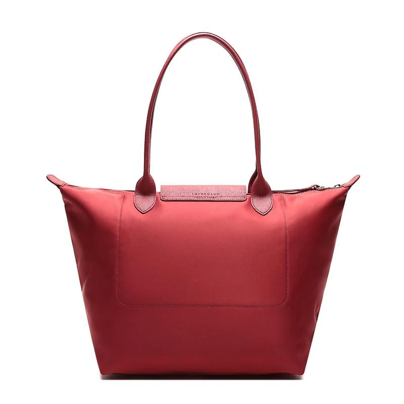 商品[国内直发] Longchamp|珑骧 LONGCHAMP 奢侈品 女士LE PLIAGE NEO系列大号红色织物长柄手提单肩包饺子包 1899 598 545,价格¥766,第5张图片详细描述