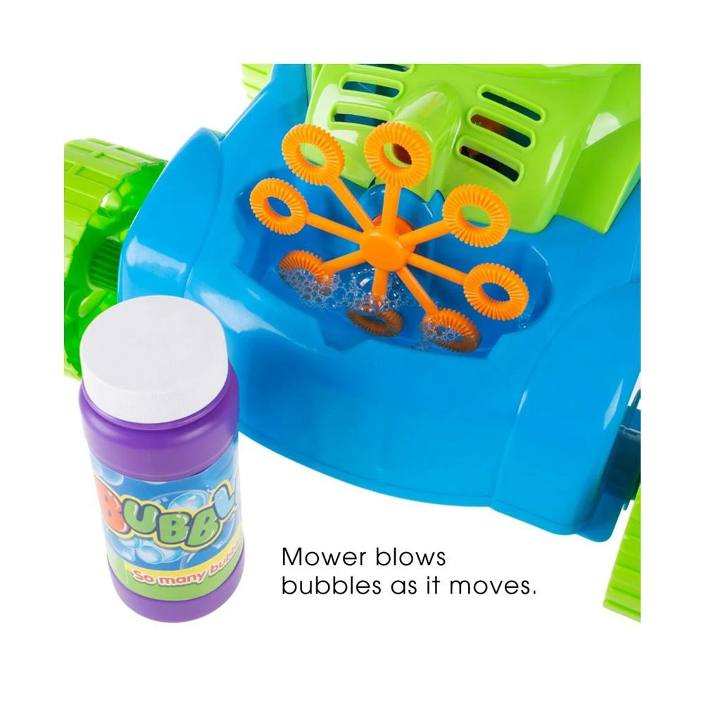 商品Trademark Global|Hey Play Bubble Lawn Mower - Toy Push Lawn Mower Bubble Blower Machine, Walk Behind Outdoor Activity For Toddlers, Boys And Girls,价格¥256,第3张图片详细描述