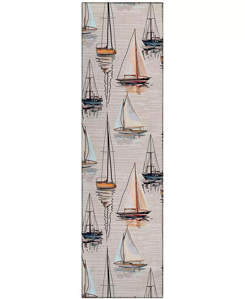 商品Dalyn|Harbor HA8 2'3" x 7'6" Runner Area Rug,价格¥812,第1张图片