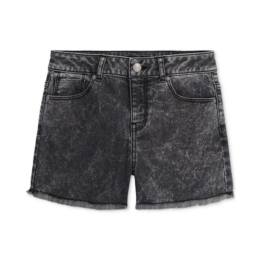 商品Calvin Klein|Big Girls Boyfriend Cut-Off Denim Shorts,价格¥120,第1张图片