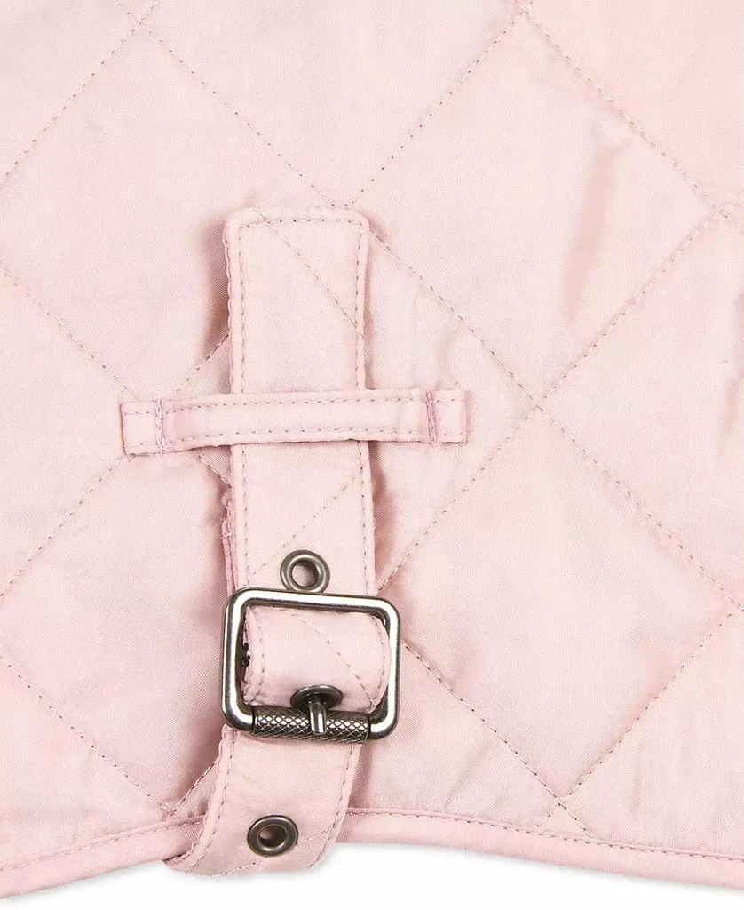 商品Barbour|Diamond-Quilted Tartan-Lined Buckle Dog Coat,价格¥246,第2张图片详细描述