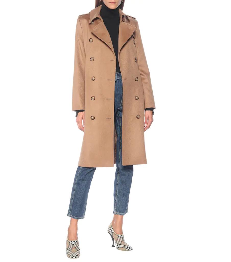 Kensington cashmere trenchcoat商品第5张图片规格展示