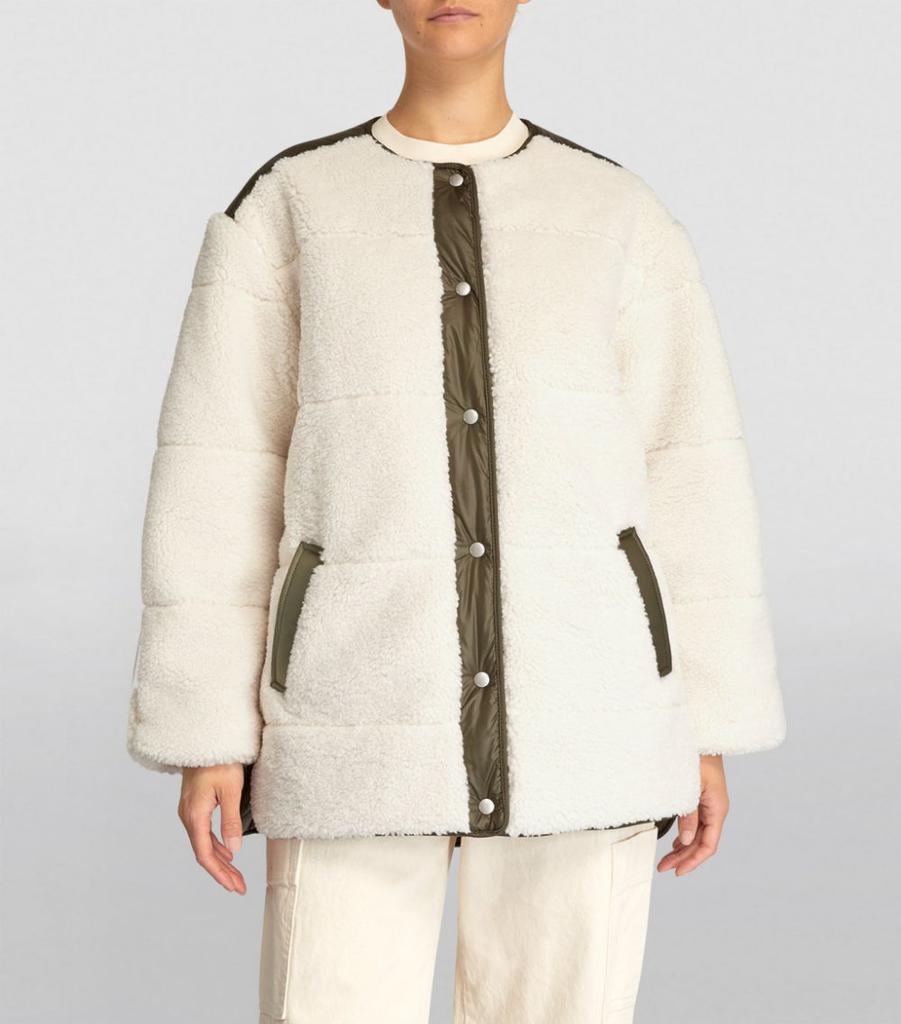 Faux Shearling Jacket商品第3张图片规格展示