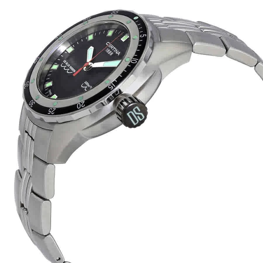 商品Certina|DS Blue Ribbon Black Dial Men's Watch C007.410.11.051.00,价格¥1582,第2张图片详细描述