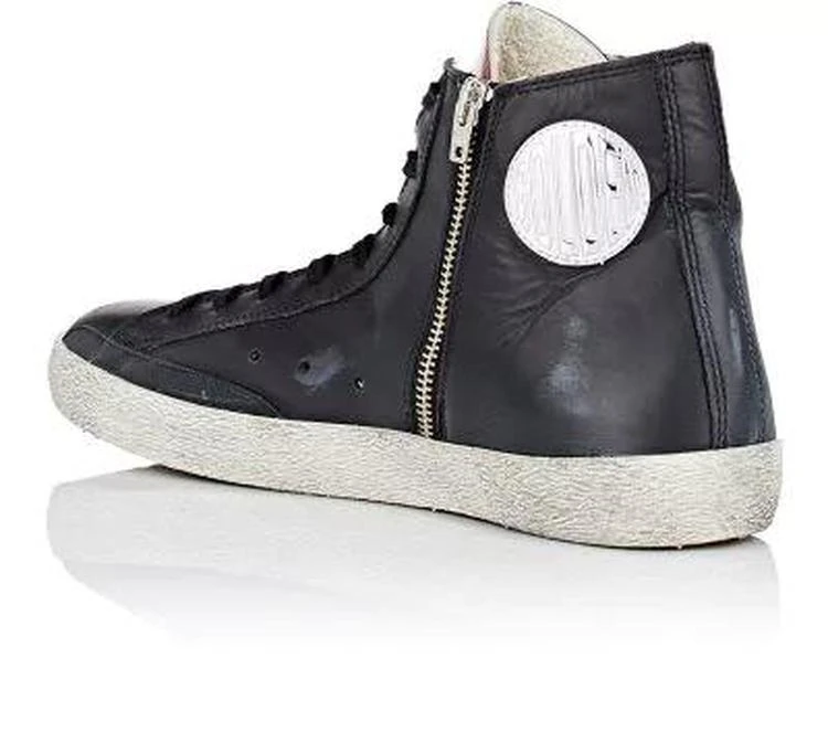 商品Golden Goose|Men's Francy Leather Sneakers,价格¥2521,第3张图片详细描述