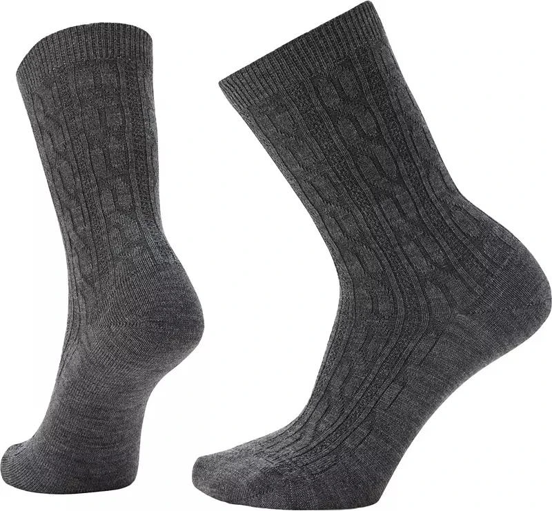 商品SmartWool|SmartWool Women's Everyday Cable Zero Cushion Crew Socks,价格¥175,第1张图片