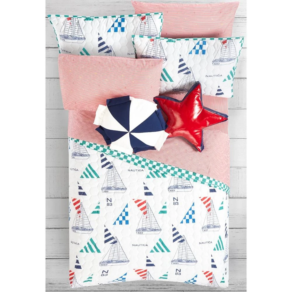 商品Nautica|Kids Sailboat 2-Piece Twin/Twin XL Quilt Set,价格¥1180,第2张图片详细描述