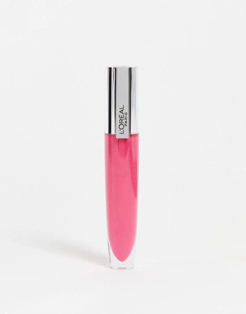 商品L'Oreal Paris|L'Oreal Paris Rouge Signature Plumping Sheer Lip Gloss - 408 Accentuate,价格¥96,第1张图片