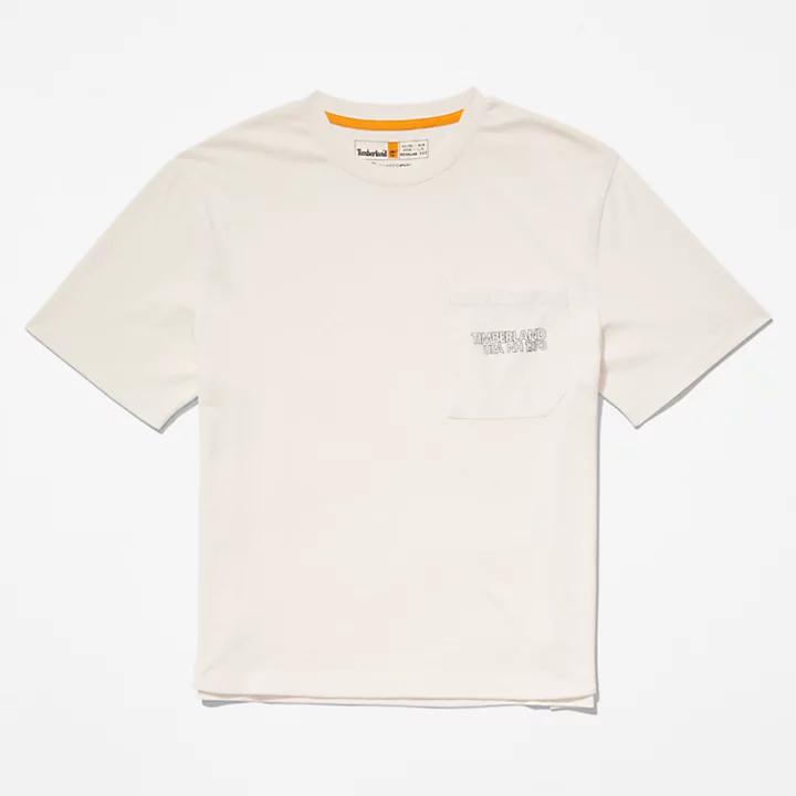 TimberCHILL™ Pocket T-Shirt for Women in White商品第6张图片规格展示