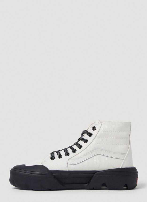 商品Vans|UA SK8 High Top Modular Sneakers in White,价格¥959,第5张图片详细描述