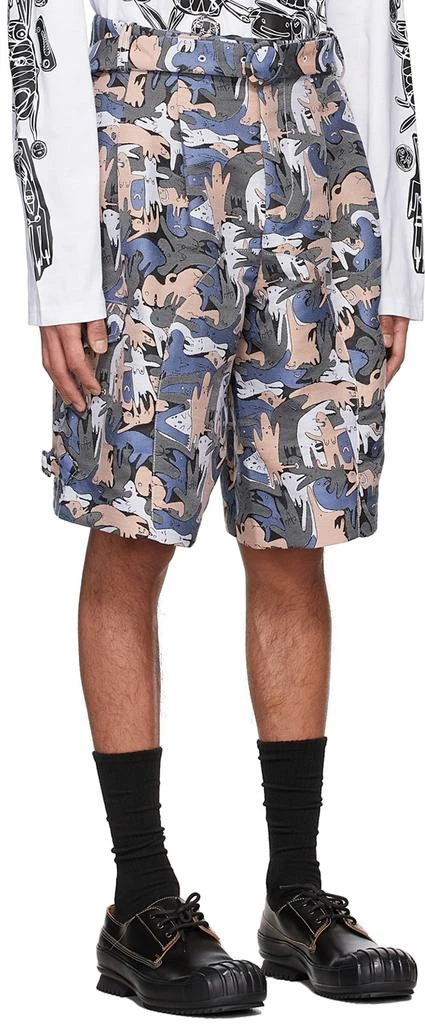 商品Charles Jeffrey Loverboy|Multicolor Army Shorts,价格¥1238,第2张图片详细描述