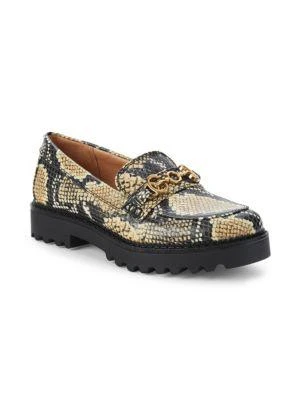 商品Sam Edelman|Deana Snakeskin-Print Bit Loafers,价格¥158,第2张图片详细描述