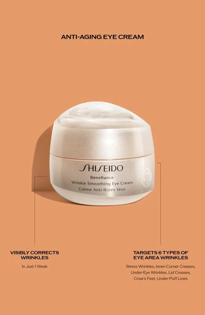 商品Shiseido|Benefiance Wrinkle Smoothing Eye Cream,价格¥411,第5张图片详细描述