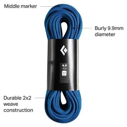 商品Black Diamond|9.9 Climbing Rope,价格¥1171,第2张图片详细描述