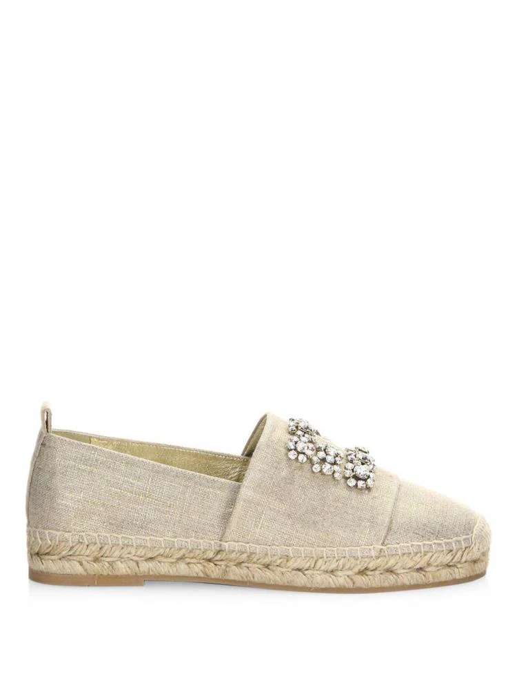 商品Roger Vivier|Embellished Slip-On Espadrilles,价格¥7792,第5张图片详细描述