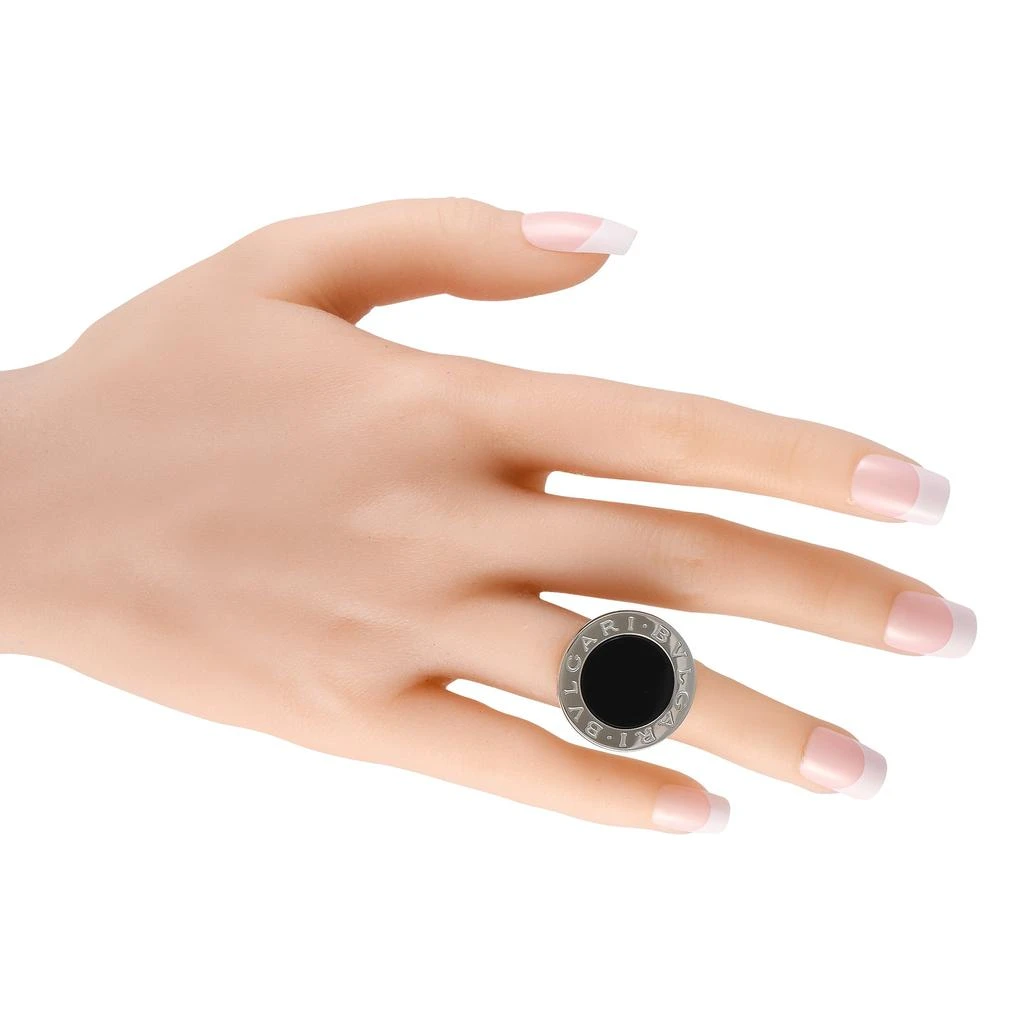 商品[二手商品] BVLGARI|Bvlgari 18K White Gold Onyx Ring,价格¥12683,第4张图片详细描述