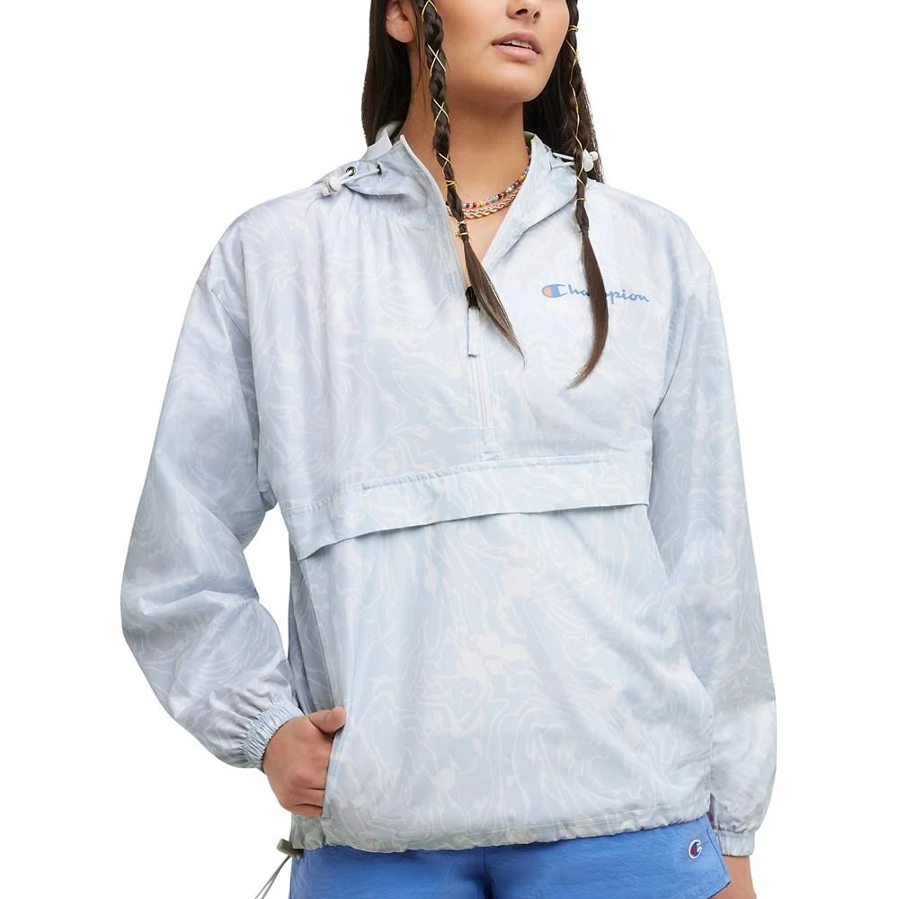 商品CHAMPION|Women's Packable Half-Zip Windbreaker,价格¥126,第1张图片