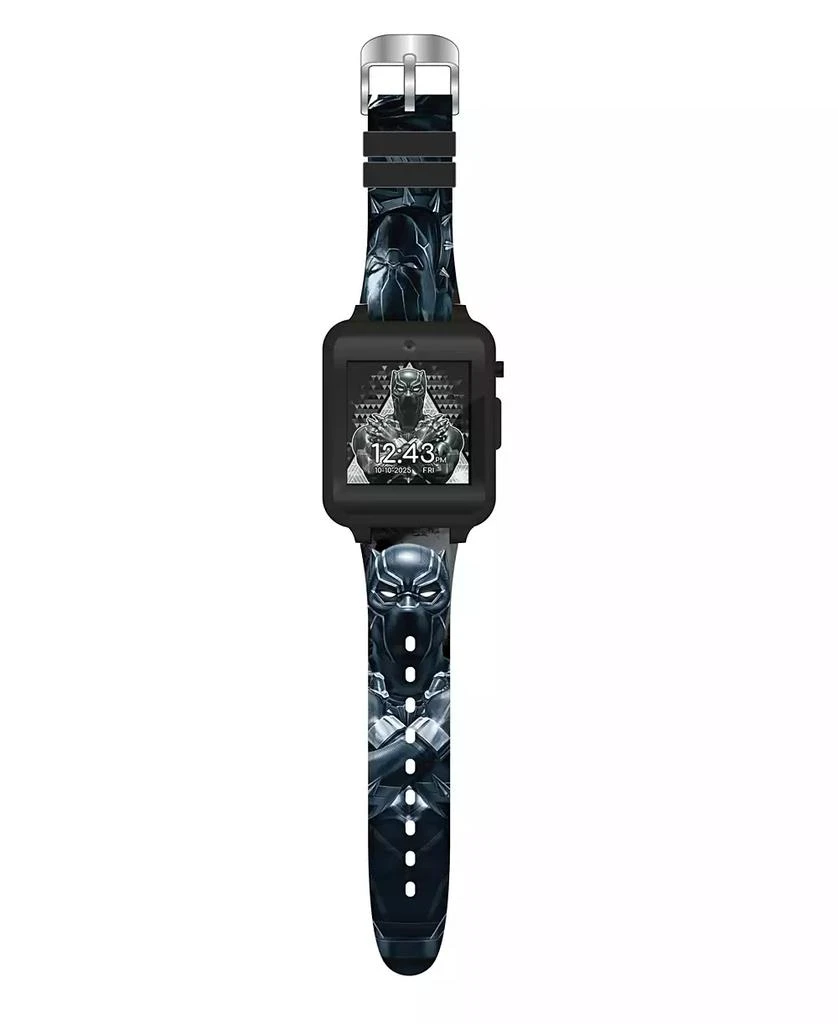 商品Marvel|Children's Black Panther Silicone Smart Watch 38mm,价格¥277,第3张图片详细描述