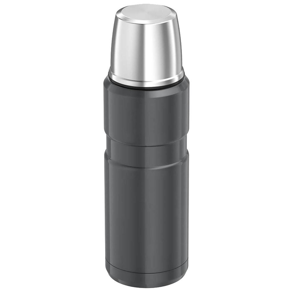 商品Thermos|Thermos Stainless King Flask - Gun Metal 470ml,价格¥143,第4张图片详细描述