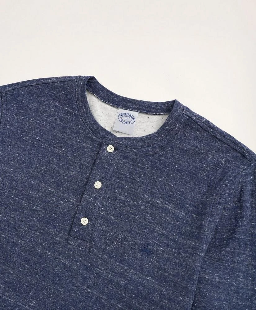 商品Brooks Brothers|Double-Knit Cotton Jersey Henley,价格¥286,第2张图片详细描述