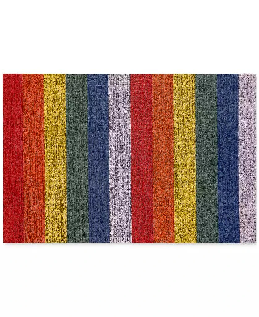 商品Chilewich|Pride Stripe Shag Doormat, 18''x 28'',价格¥482,第3张图片详细描述
