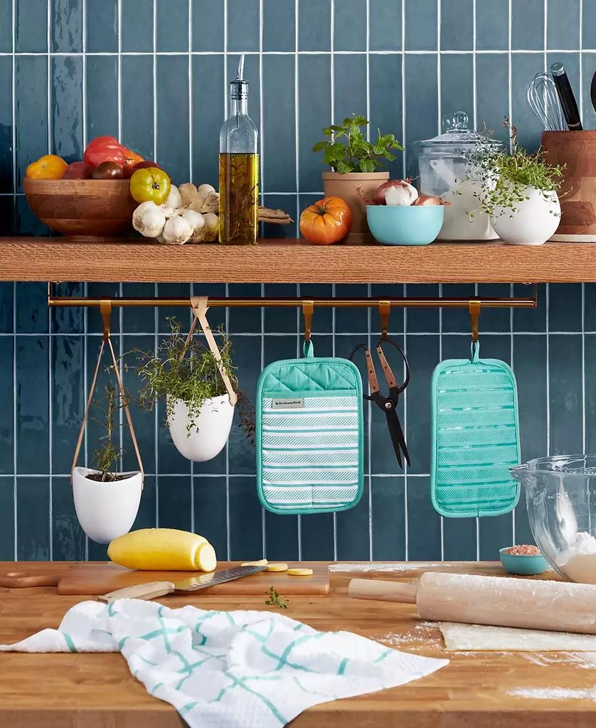 商品KitchenAid|Albany Pot Holder 2-Pack Set, 7" x 10",价格¥178,第3张图片详细描述