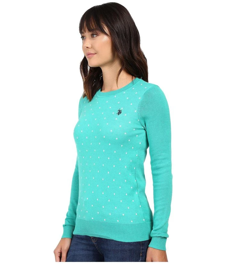 商品U.S. POLO ASSN.|Polka Dot Crew Neck Sweater,价格¥169,第2张图片详细描述