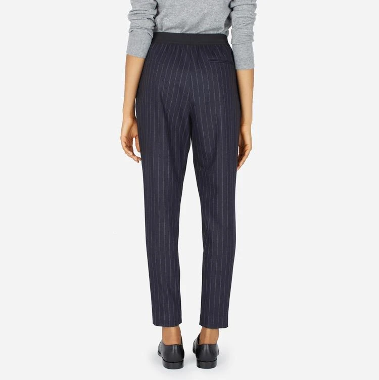 商品Everlane|羊毛暗条纹九分长裤,价格¥921,第2张图片详细描述