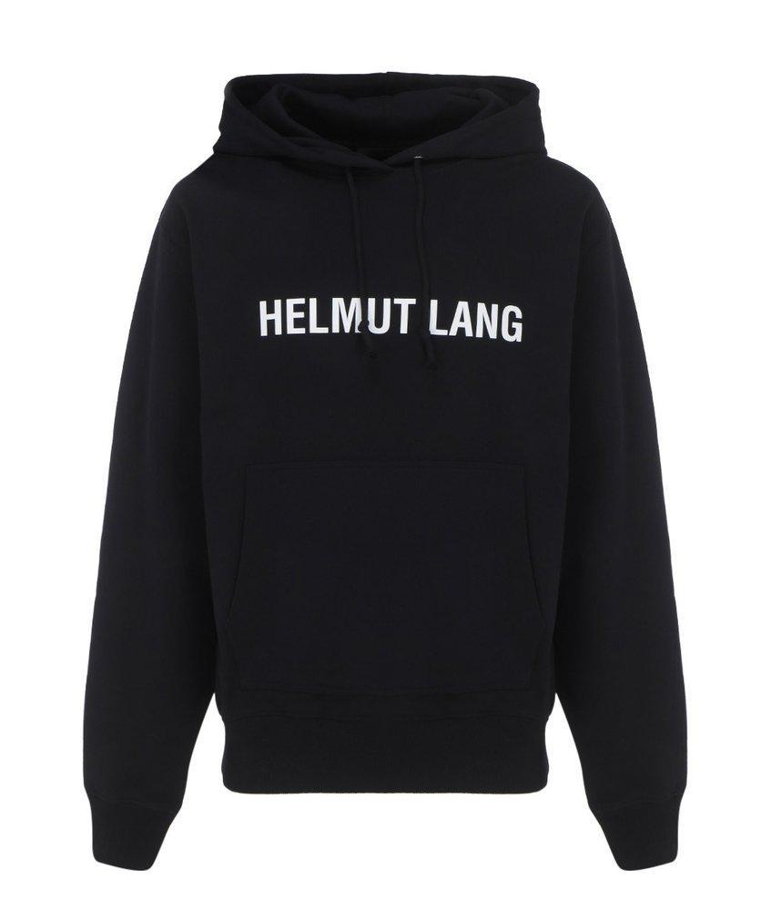 商品Helmut Lang|Helmut Lang Logo Printed Drawstring Hoodie,价格¥1229-¥1699,第1张图片