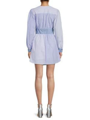 商品Bailey 44|Gem Stripe Cotton Mini Dress,价格¥395,第2张图片详细描述