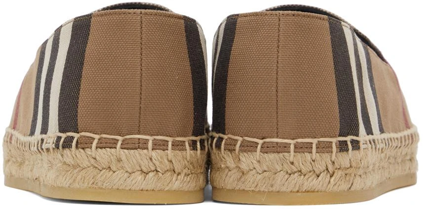 商品Burberry|Beige Vintage Check Espadrilles,价格¥4291,第2张图片详细描述