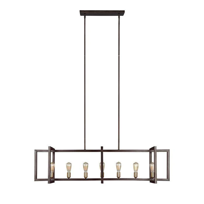 商品Sean Lavin|Visual Comfort Finnegan Large Linear Chandelier,价格¥7527,第4张图片详细描述