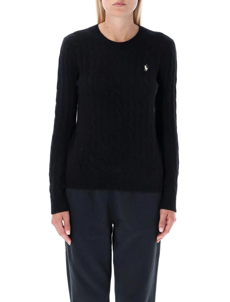 商品Ralph Lauren|Polo Ralph Lauren Pony Embroidered Cable-Knitted Jumper,价格¥1358,第1张图片