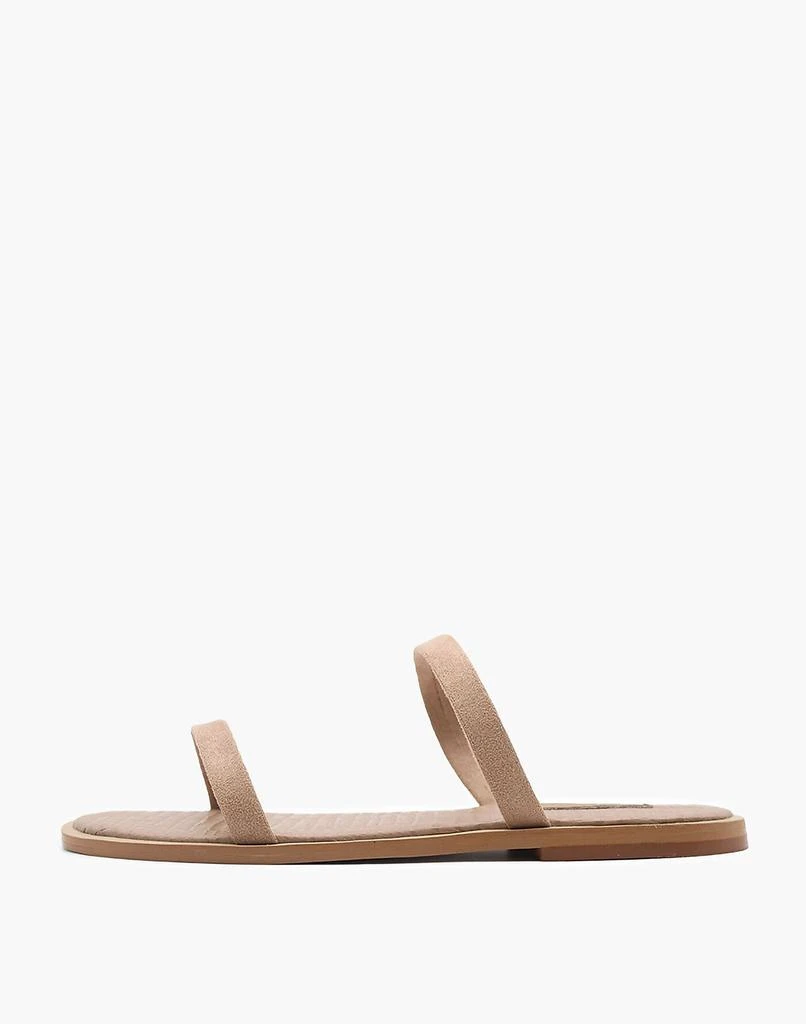 商品Madewell|KAANAS JULIE DOUBLE-BAND SUEDE SLIDE,价格¥785,第2张图片详细描述