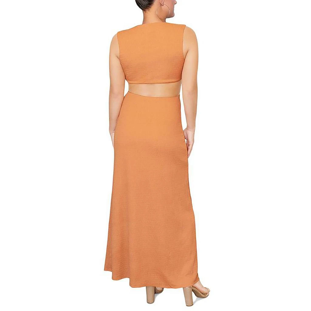 商品RACHEL Rachel Roy|Womens V-Neck Long Maxi Dress,价格¥216,第2张图片详细描述