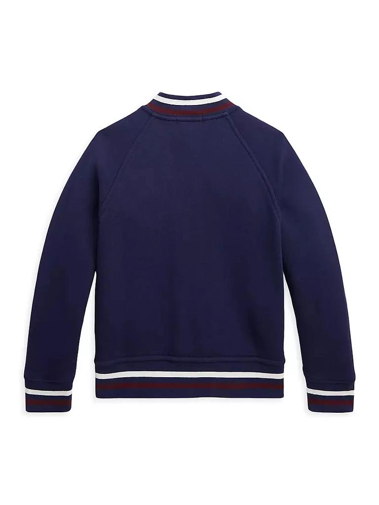 商品Ralph Lauren|Little Boy's &amp; Boy's Fleece Bomber Jacket,价格¥333,第3张图片详细描述