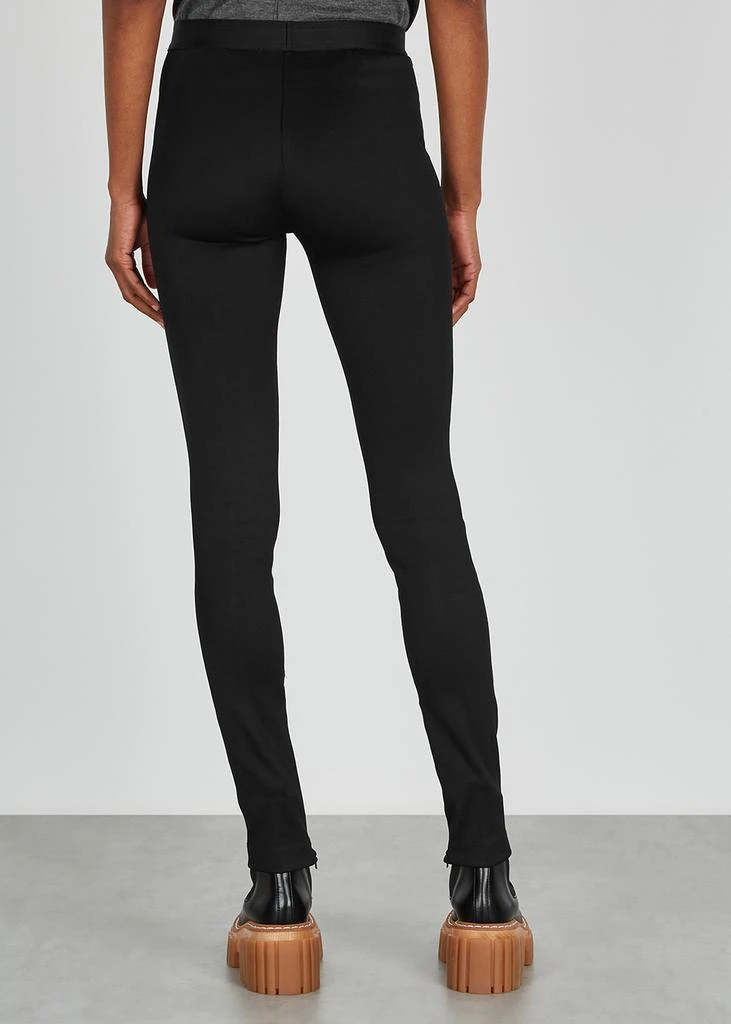 商品Helmut Lang|Black stretch-jersey leggings,价格¥3042,第3张图片详细描述