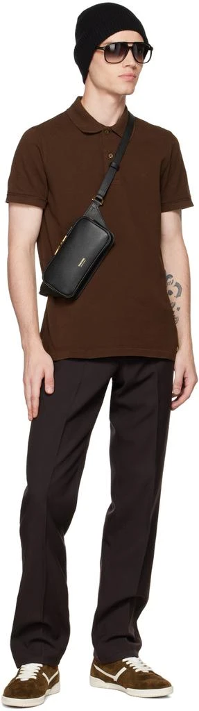 商品Tom Ford|Black Leather Belt Bag,价格¥9277,第4张图片详细描述
