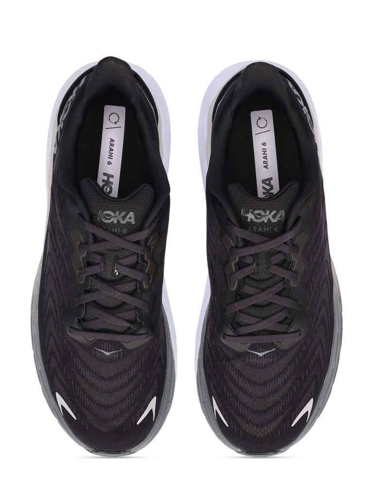 商品Hoka One One|29mm Arahi 6 Running Sneakers,价格¥1328,第6张图片详细描述