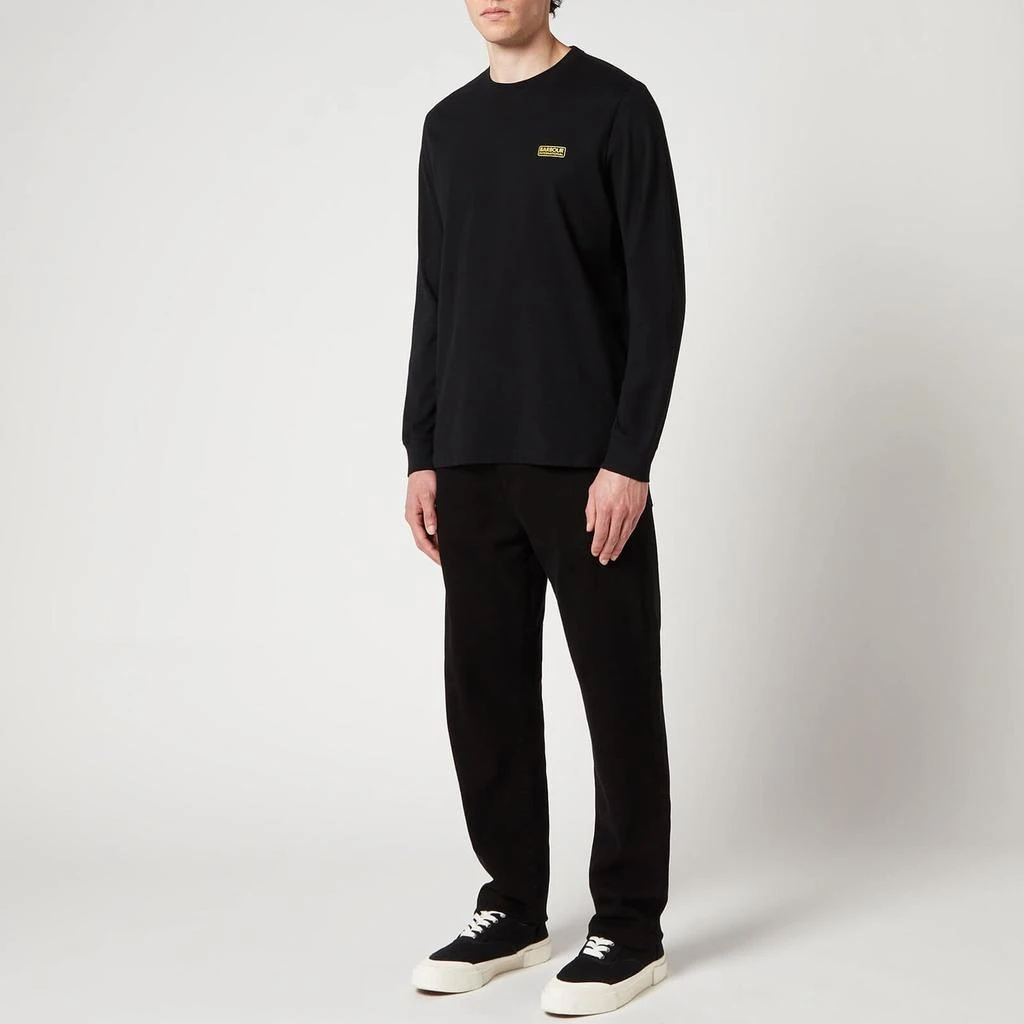 商品Barbour|Barbour International Men's Legacy Long Sleeve T-Shirt - Black,价格¥120,第3张图片详细描述